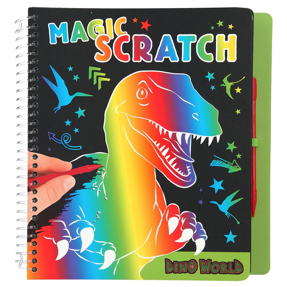 Depesche Dino World Magic Scratch Book 0411662_A
