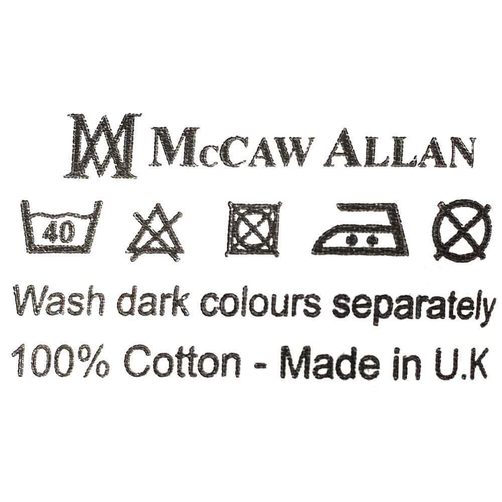 View 3 McCaw Allan Oldies Text Code COTTON Tea Towel 945C