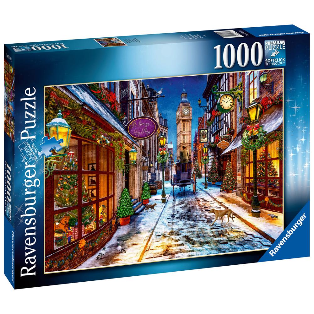 Ravensburger Christmas Time Jigsaw Puzzle 1000 Piece 70 x 50cm for Ages 12+ 17086