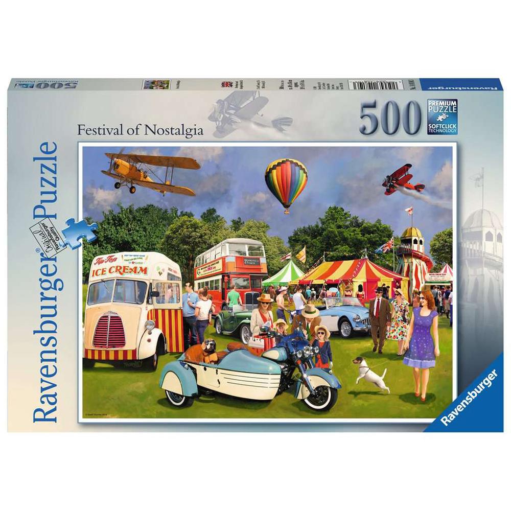 Ravensburger Festival of Nostalgia 500 Piece Jigsaw Puzzle R14810