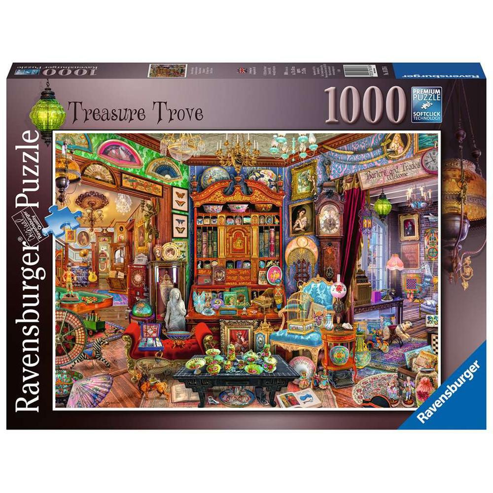 Ravensburger Treasure Trove 1000 Piece Jigsaw Puzzle 16576