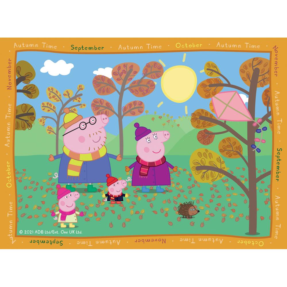 Ravensburger Peppa Pig Four Seasons in a Box Jigsaw Puzzles (12