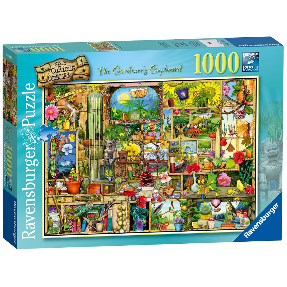 Ravensburger The Curious Cupboard No.3 The Gardener's Cupboard 1000 Piece Jigsaw Puzzle 19498