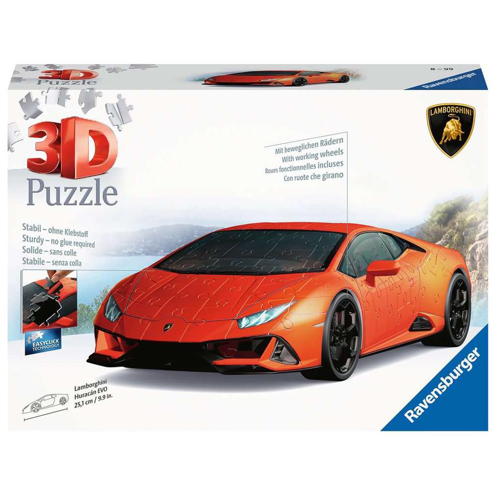 Ravensburger Lamborghini Huracan 108 Piece 3D Jigsaw Puzzle 11238