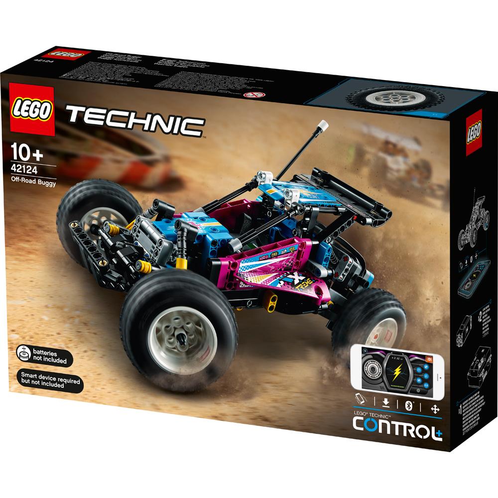 View 3 LEGO Technic Off-Road Buggy Building Set 374 Piece for Ages 10+ LEGO42124