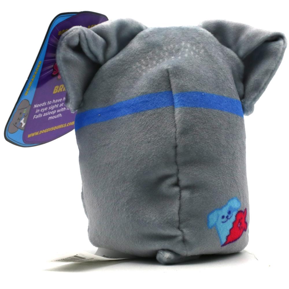 View 3 Dogs vs Squirls Bean Plush Toy 10cm Tall for Ages 4+ BRIAN WEIMARANER #82 V2000-BRIAN