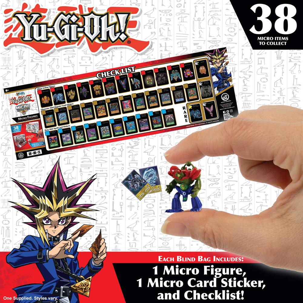 View 3 Yu Gi Oh Micro Figure Blind Bag Collectable Toy with Card Sticker for Ages 8+ 0YU-5510
