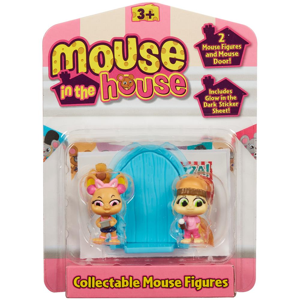Mouse In The House Collectable 2 Figure Pack THUMBZ and BEANZ 07391-TB