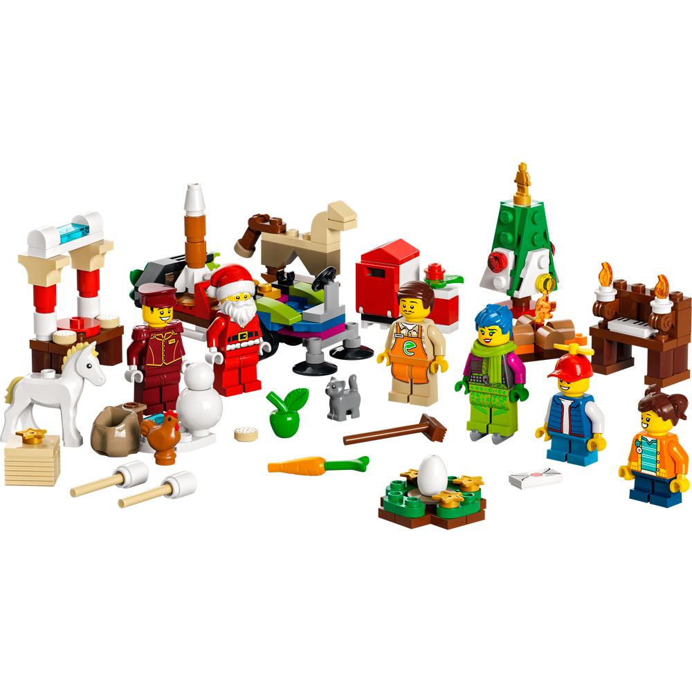 View 2 LEGO City Advent Calendar 2022 287 Piece Set 60352 for Ages 5+ 60352