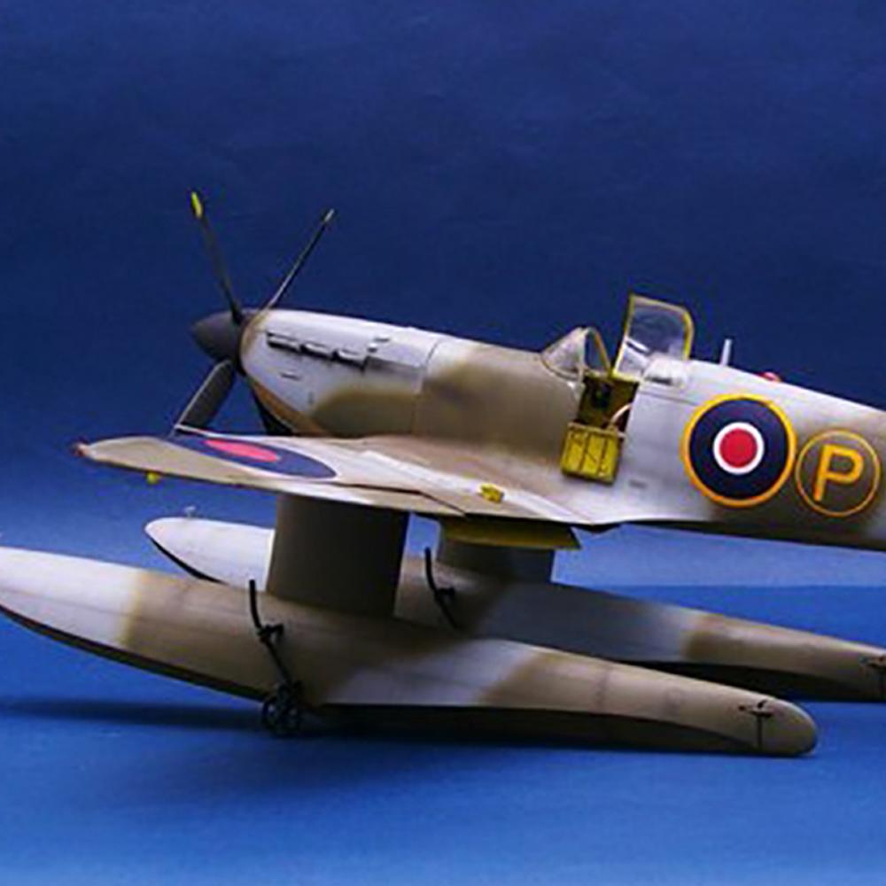 View 4 Trumpeter Supermarine Spitfire Mk.Vb Float Plane Model Kit Scale 1/24 02404