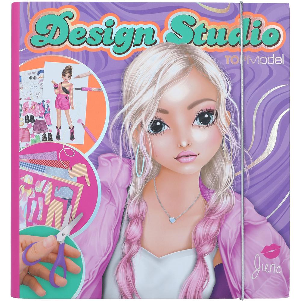 Depesche Create Your TOPModel Design Studio with Stickers for Ages 6+ 12045_A