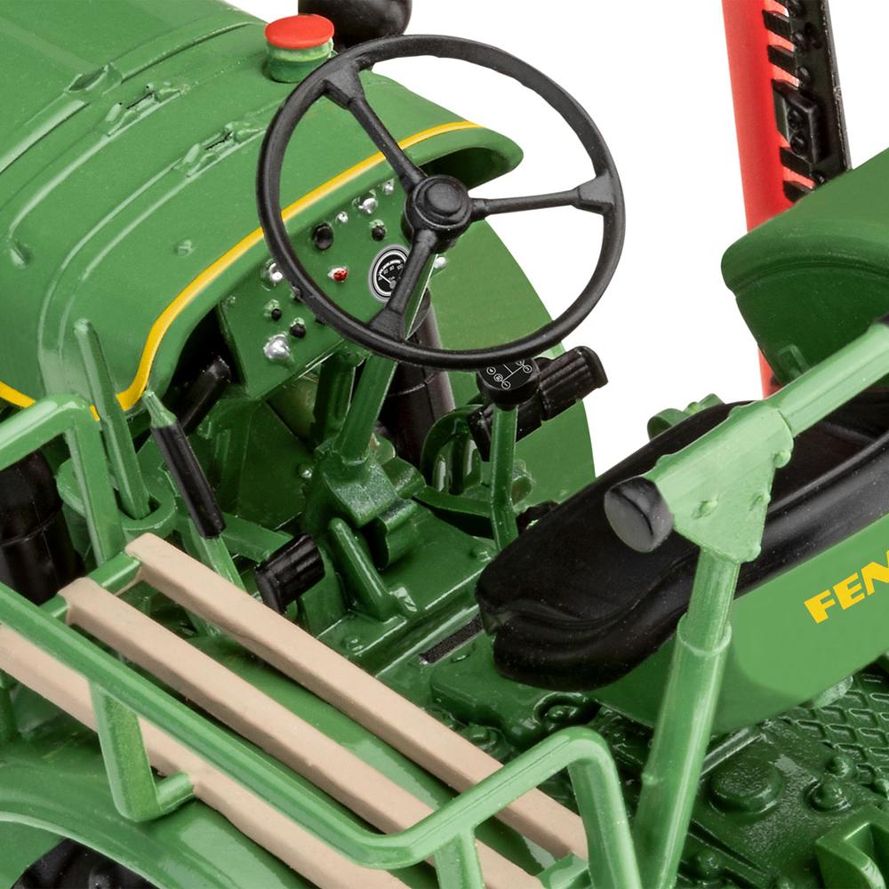 View 4 Revell Easy-Click System Fendt F20 Dieselroß Tractor Model Kit Scale 1:24 07822
