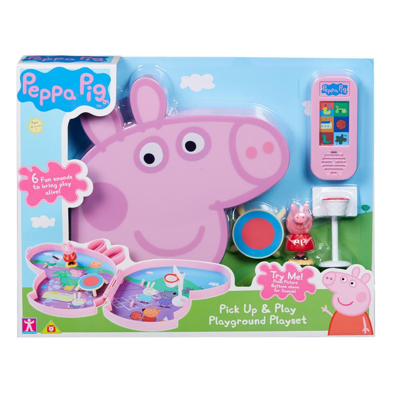 Peppa Pig Pick Up & Play PLAYGROUND PLAYSET 06677-PLAYGROUND
