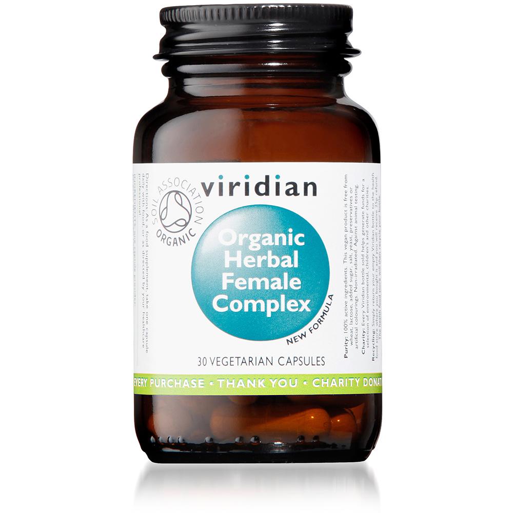 Viridian Organic Herbal Female Complex 30 Capsules 0935