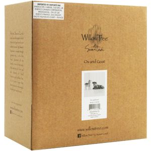 View 4 Willow Tree Nativity Collection Ox and Goat Figurine Set BOXED 26180