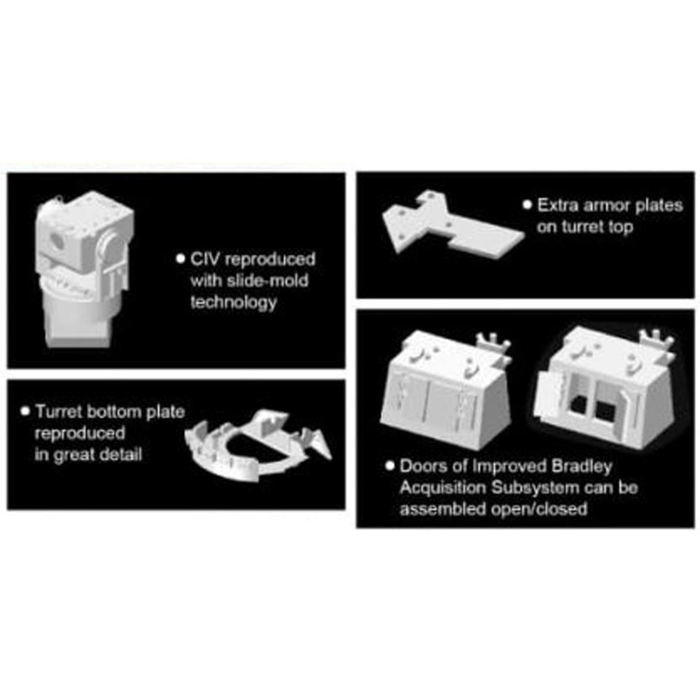 Dragon M2A3 Bradley BUSK III Military Armor Pro Tank Model Kit D7678 Scale 1/72