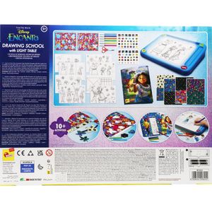 View 5 Disney Encanto Drawing School with Light Table Stationery and Activities Age 5+ 98255