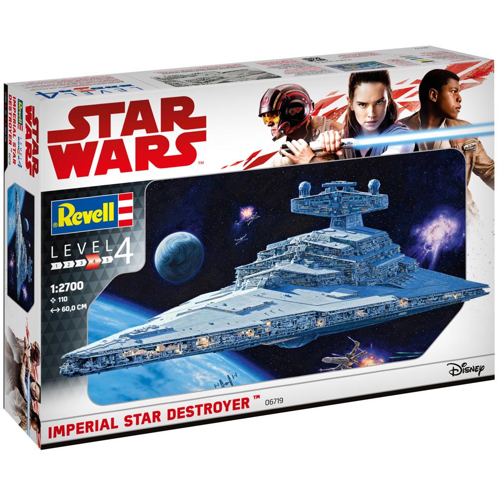 Revell Star Wars Imperial Star Destroyer Model Kit Level 4 Scale 1:2700 06719