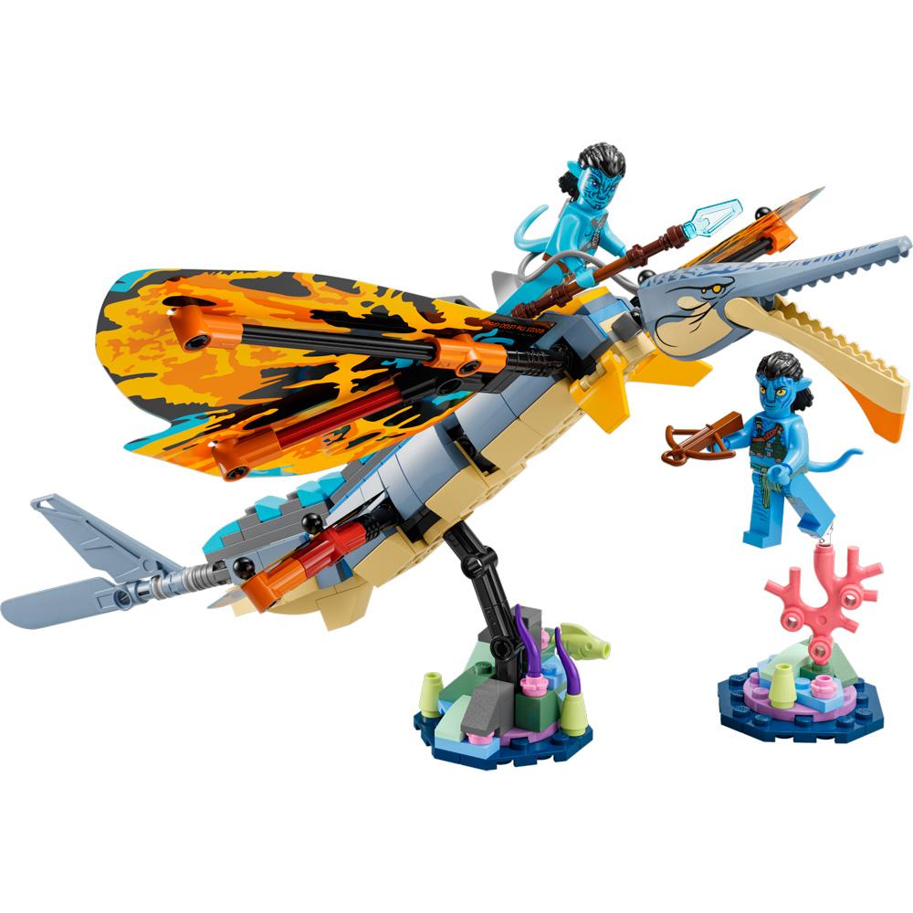 View 2 LEGO AVATAR Skimwing Adventure Building Set Toy 259 Piece for Ages 8+ 75576