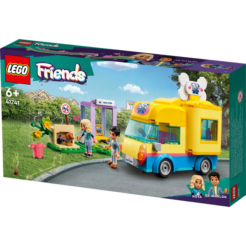 LEGO Friends Dog Rescue Van Building Set Toy 300 Piece for Ages 6+ 41741