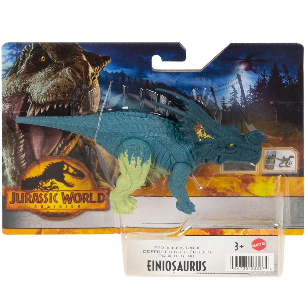 Jurassic World Dominion Ferocious Pack EINIOSAURUS Posable Figure HDX32