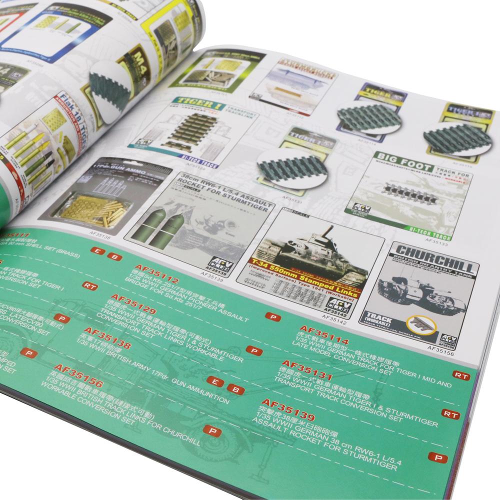 AFV Club Model Kit Product Catalogue 2022/2021 in Colour 122 Pages