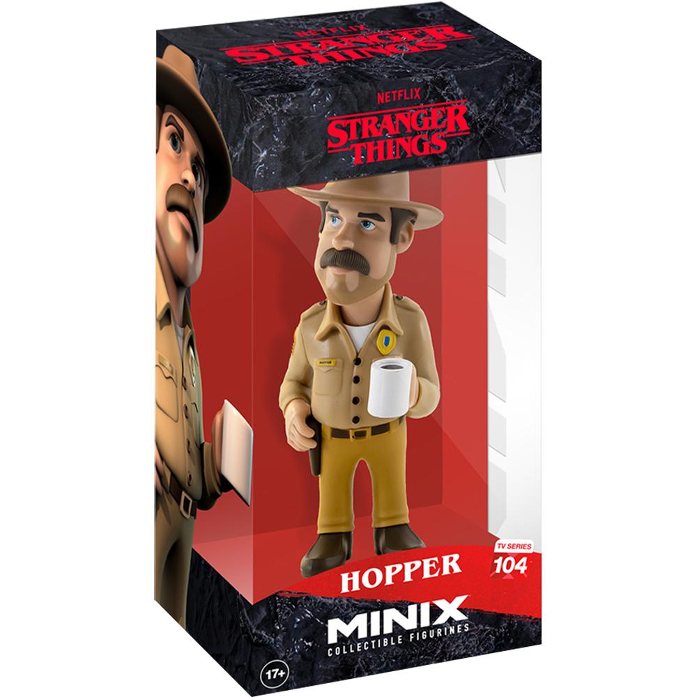 MINIX Stranger Things Jim Hopper Netflix TV Series Vinyl Figure Collectable #104 MN13876