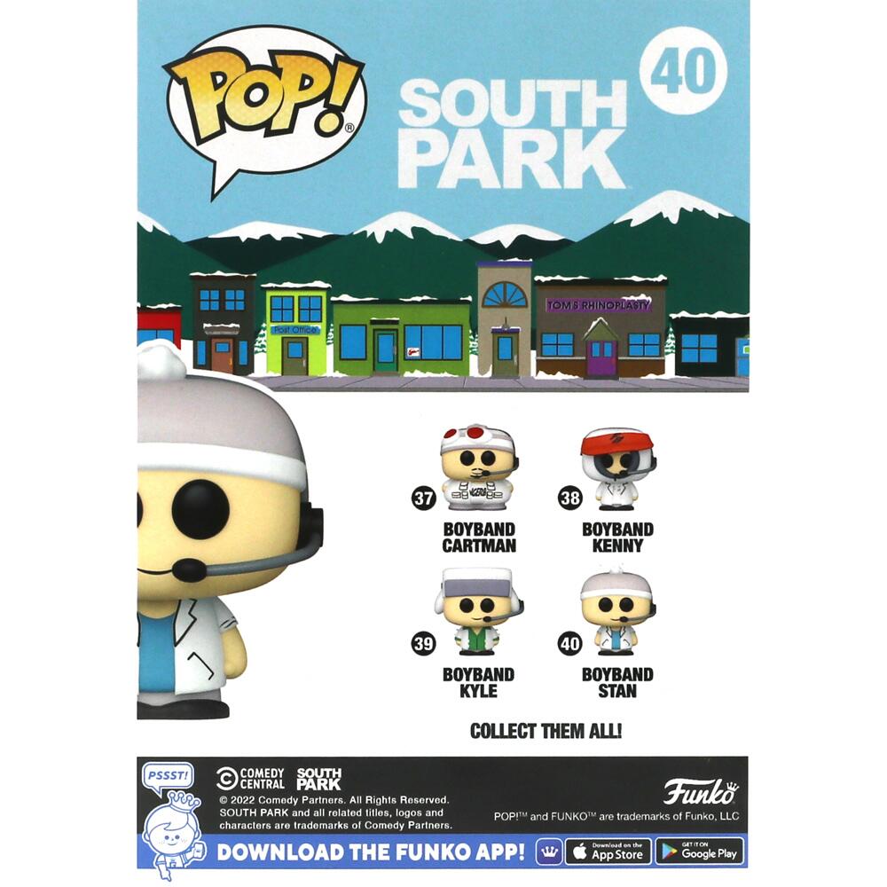 Funko Pop South Park Boyband Stan Marsh Band In China Vinyl Figure 40