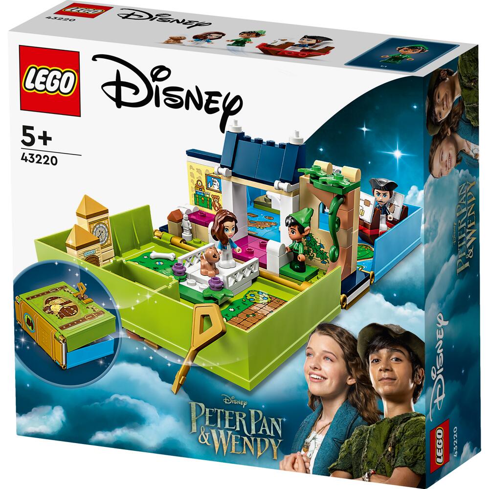 LEGO Disney Peter Pan & Wendy's Storybook Adventure Building Set for Ages 5+ 43220