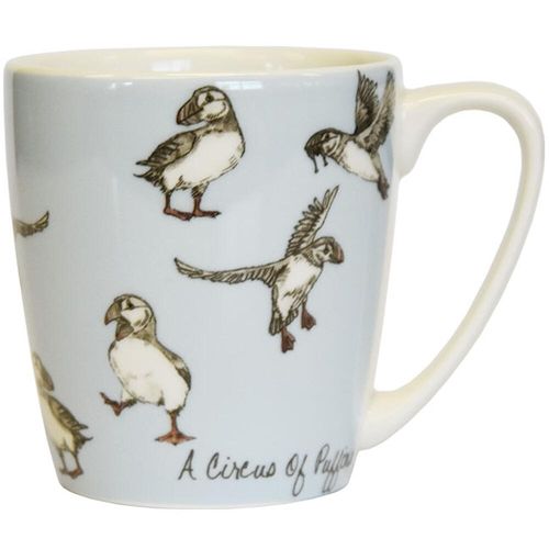 Queens The In Crowd A Circus of Puffins Fine China 300ml Acorn Mug INCR00331