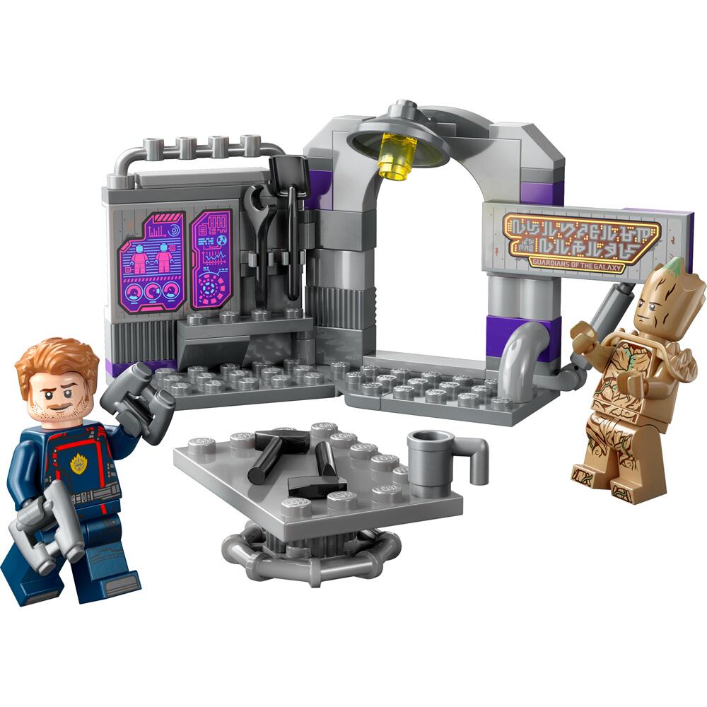 LEGO Marvel Guardians of the Galaxy Headquarters Building Set 76253 Ages 7+