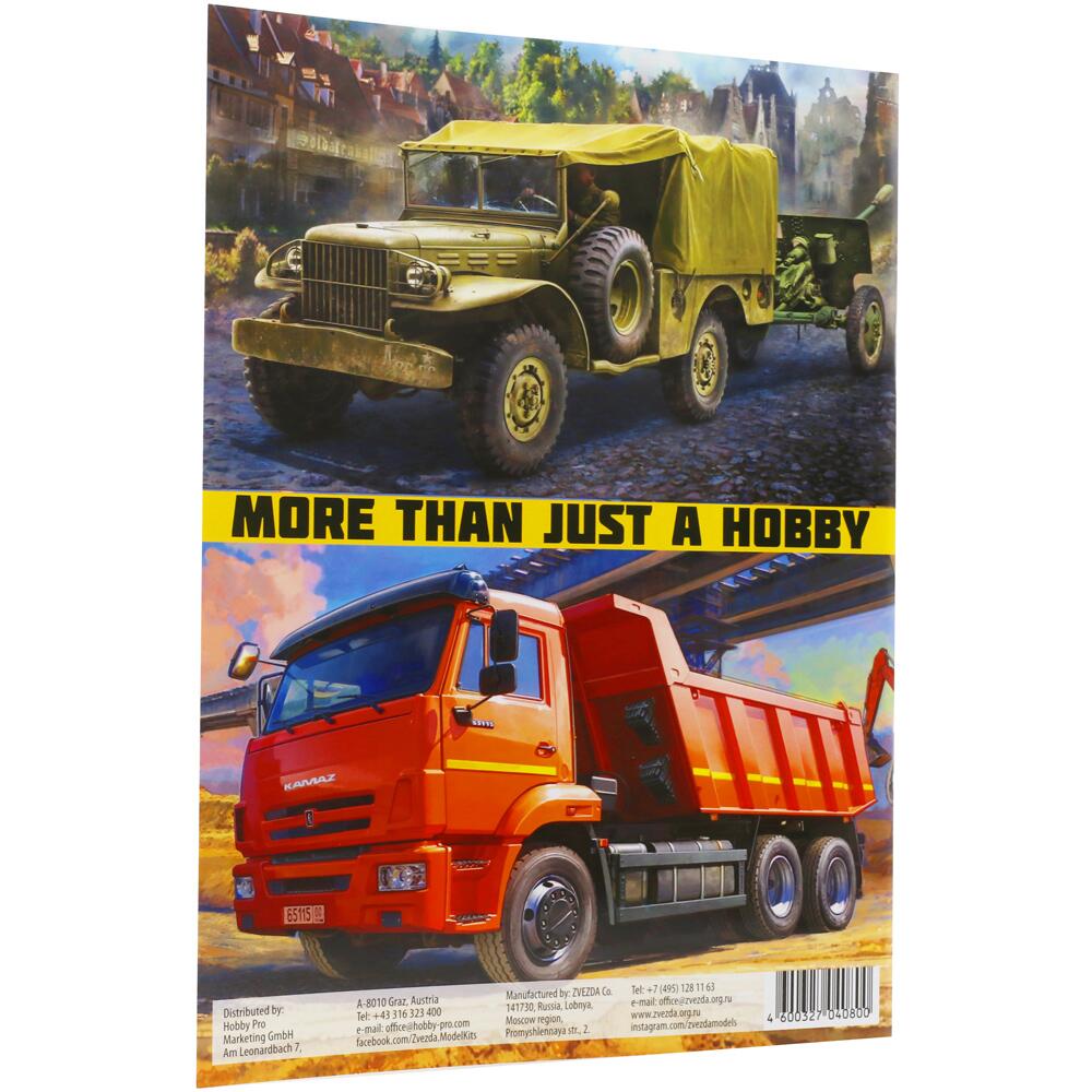 Zvezda Model Kit Product Catalogue 2023 in Colour 67 Pages