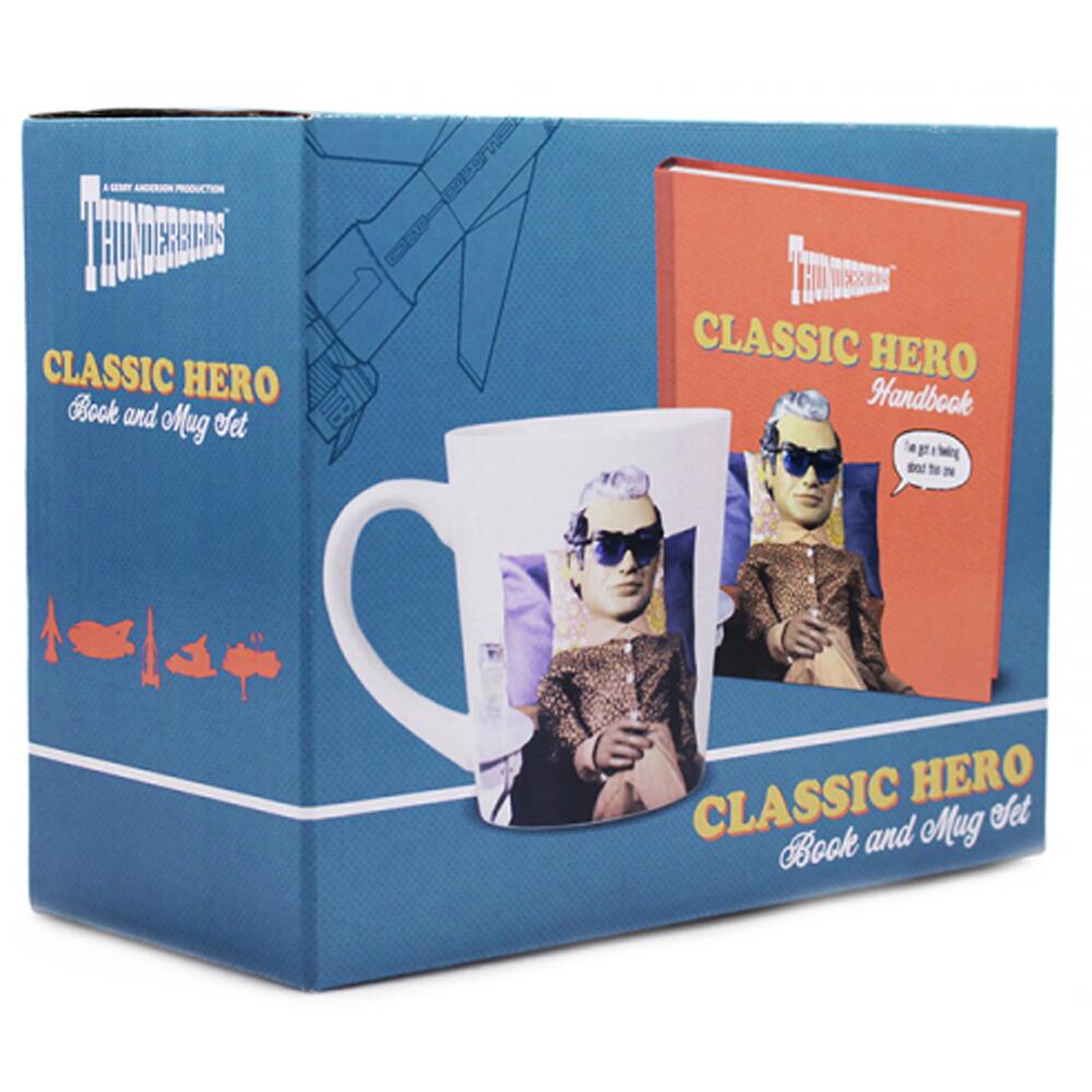 Thunderbirds Classic Hero Book & Ceramic Mug Gift Set BKMGTB02