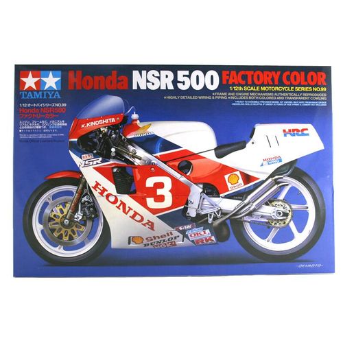 Tamiya Honda NSR500 Factory Color Model Kit Scale 1/12