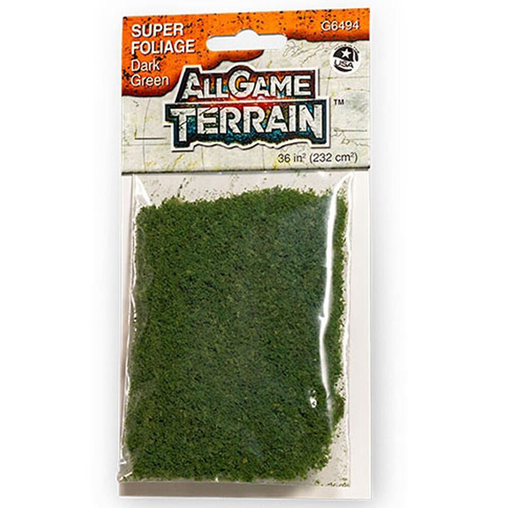 All Game Terrain Super Foliage Dark Green Wargaming Decorative Scenery 206cm² G6494