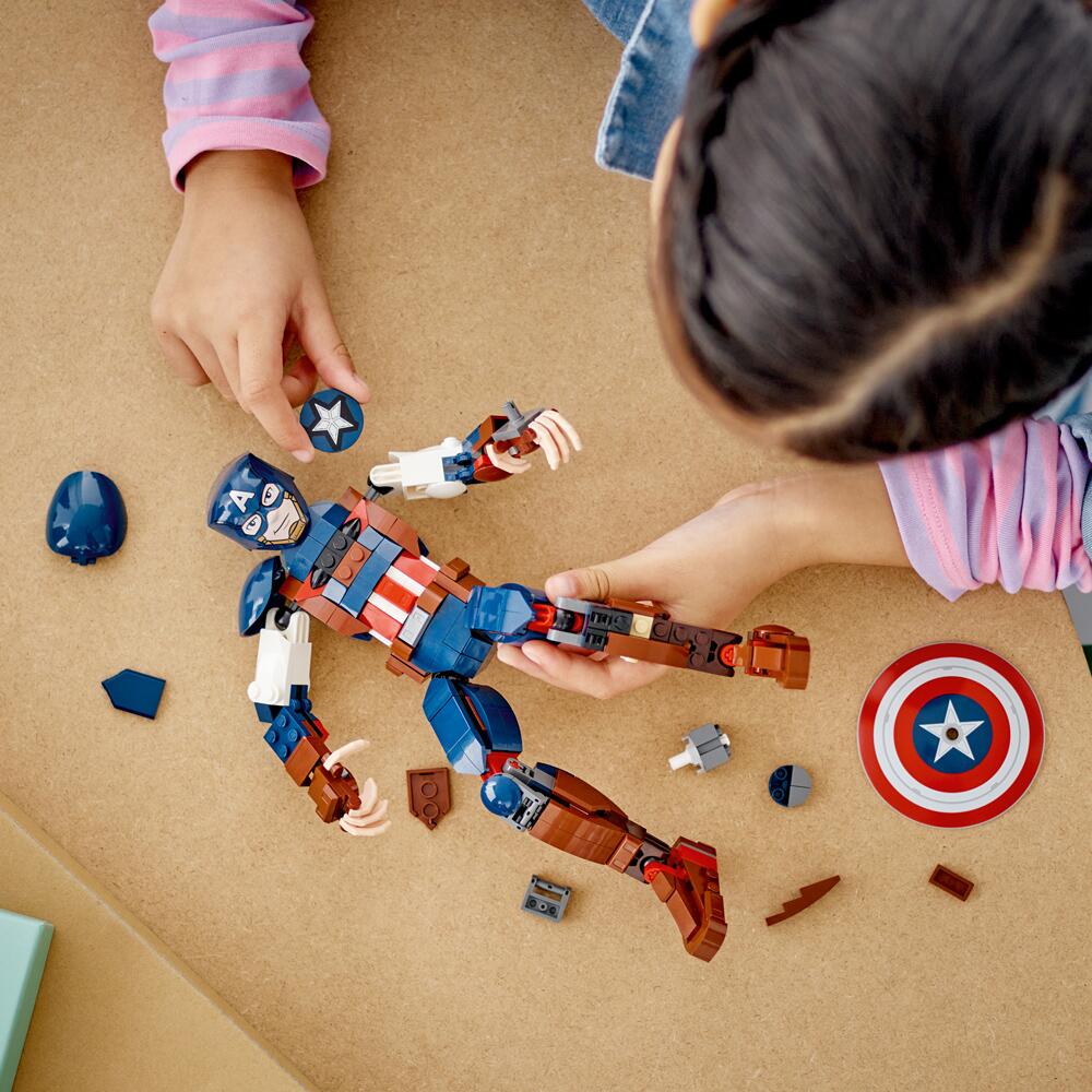 Captain america deals lego set