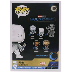 View 3 Funko POP! Marvel Moon Knight MR KNIGHT Vinyl Bobblehead Figure #1048 64255