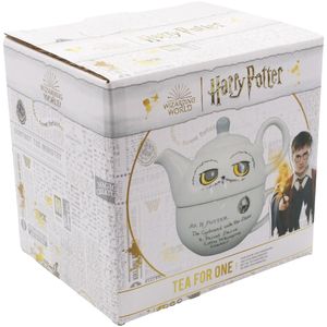 View 3 Harry Potter Hedwig Tea For One Set Dishwasher Safe TFOR1HP03