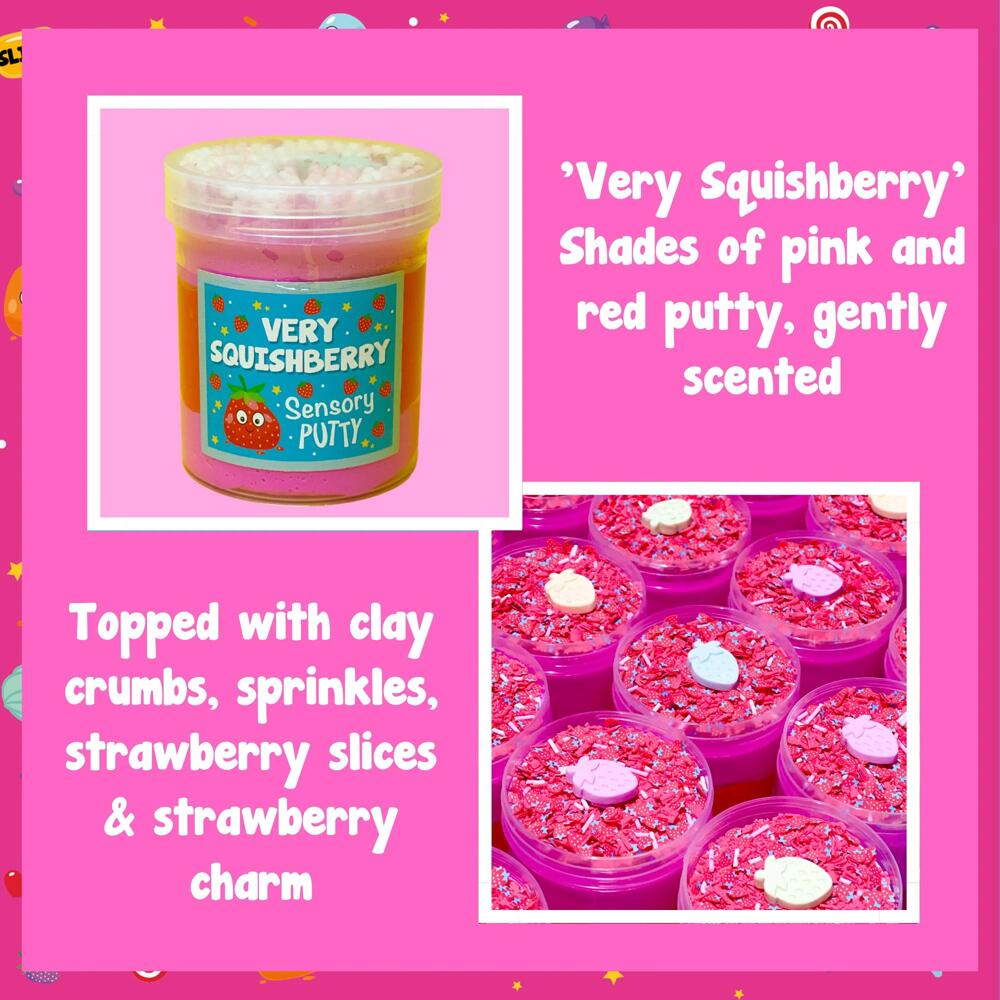 Slime Party VERY SQUISHBERRY Sensory Putty 275ml