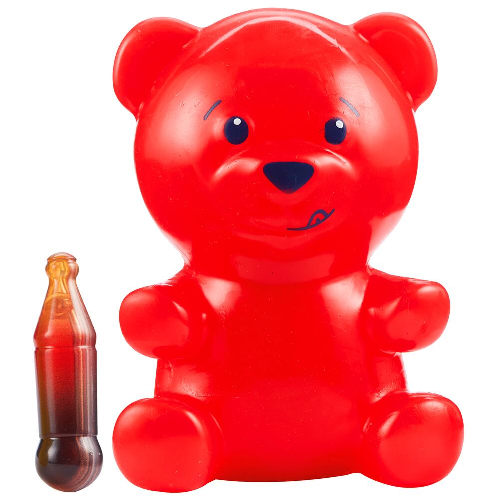 Jiggly Pets Gummymals Bear with Sound in RED GUM001-RED