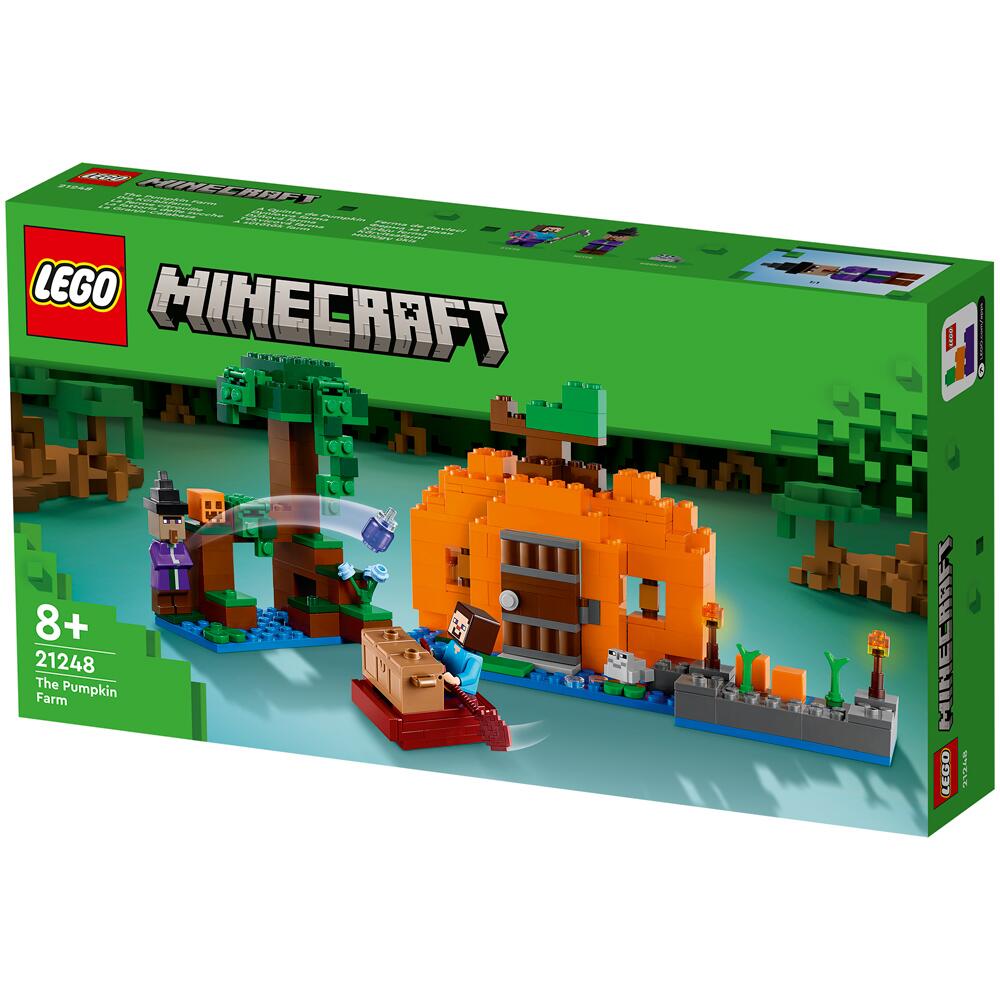 LEGO Minecraft The Pumpkin Farm Building Set 21248 Ages 8+