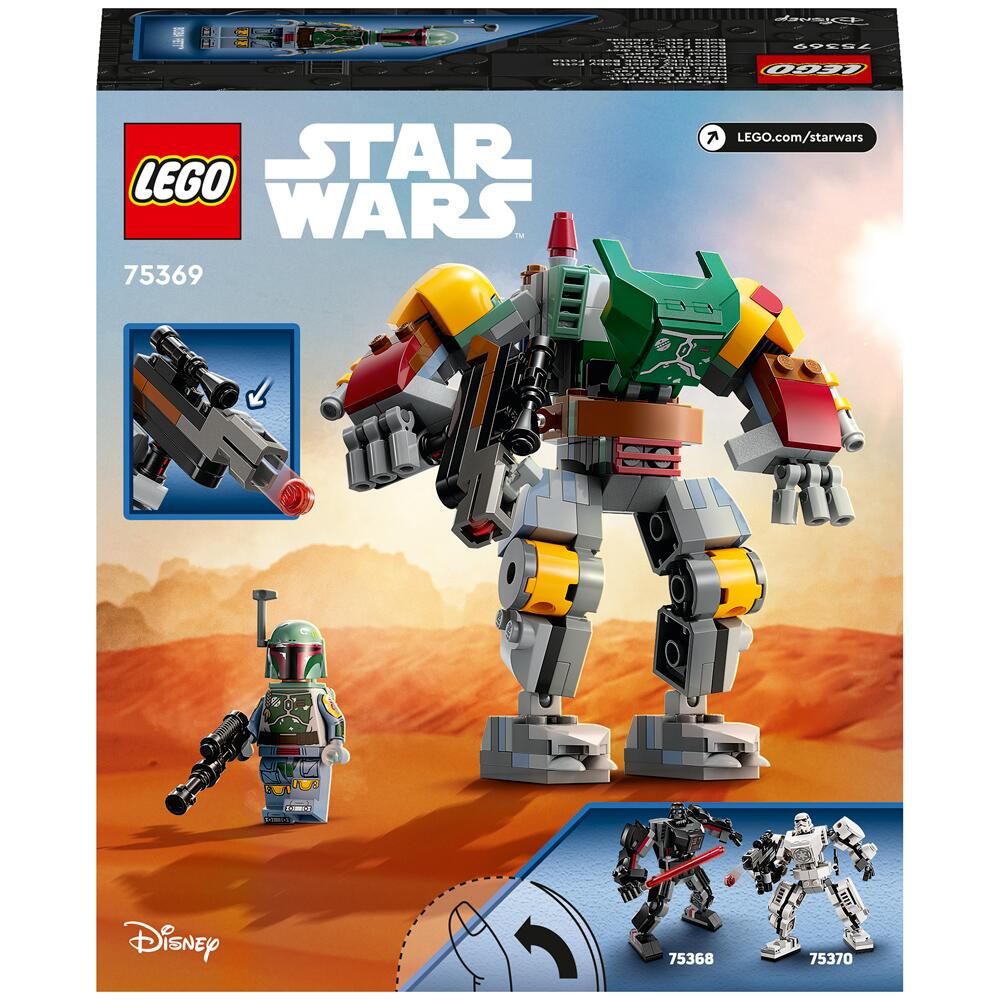 View 3 LEGO Star Wars Boba Fett Mech Set 75369 Ages 6+ 75369