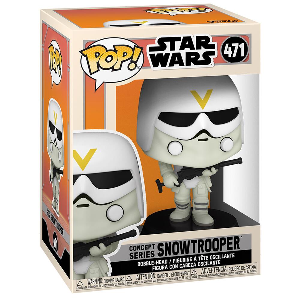 Funko POP! Star Wars Concept Series Snowtrooper Bobble-Head Vinyl Figure (#471) 56768