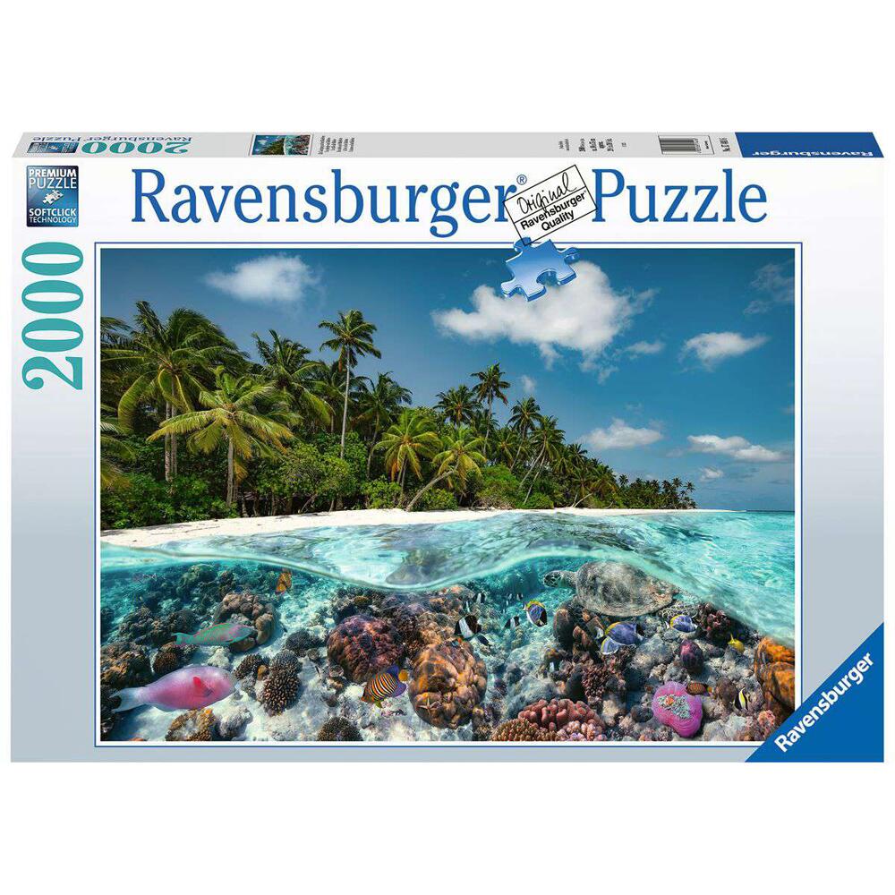 Ravensburger A Dive in the Maldives 2000 Piece Jigsaw Puzzle 17441