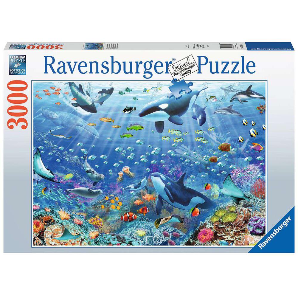 Ravensburger Colourful Underwater World 3000 Piece Jigsaw Puzzle 17444