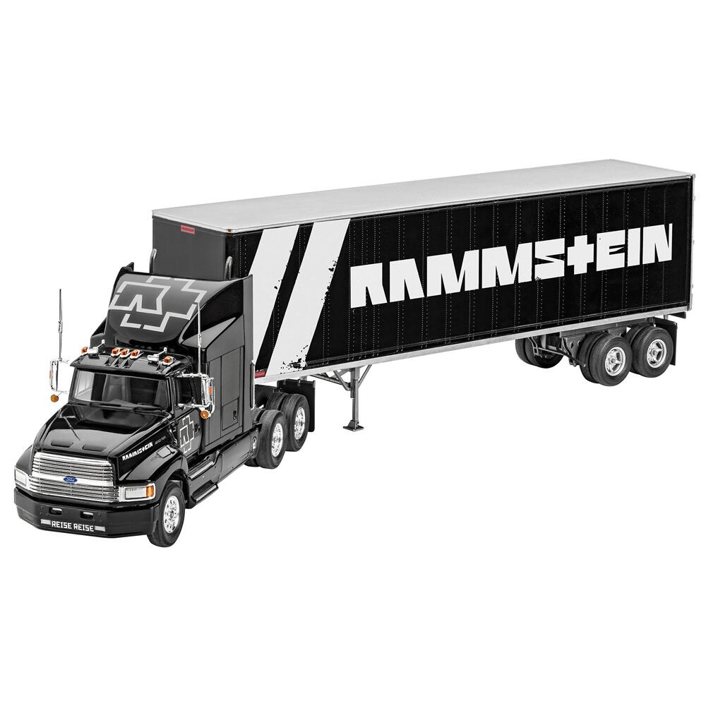 View 2 Revell Rammstein Tour Truck Model Kit Gift Set Scale 1/32 07658