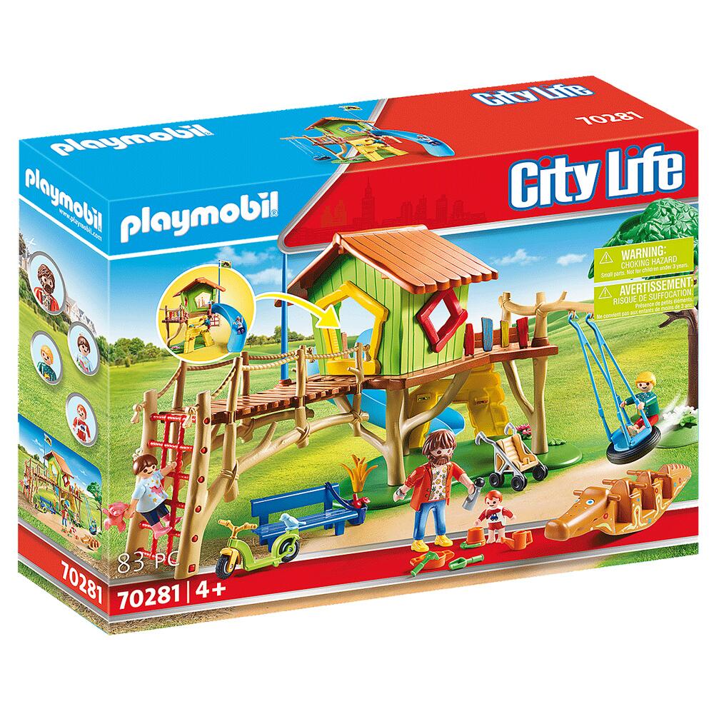 Playmobil City Life Adventure Playground Playset 70281