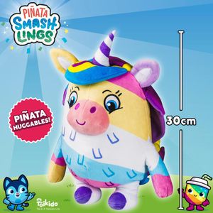 View 5 Piñata Smashlings Huggable Plush LUNA UNICORN SL7008B-LUNA UNICORN