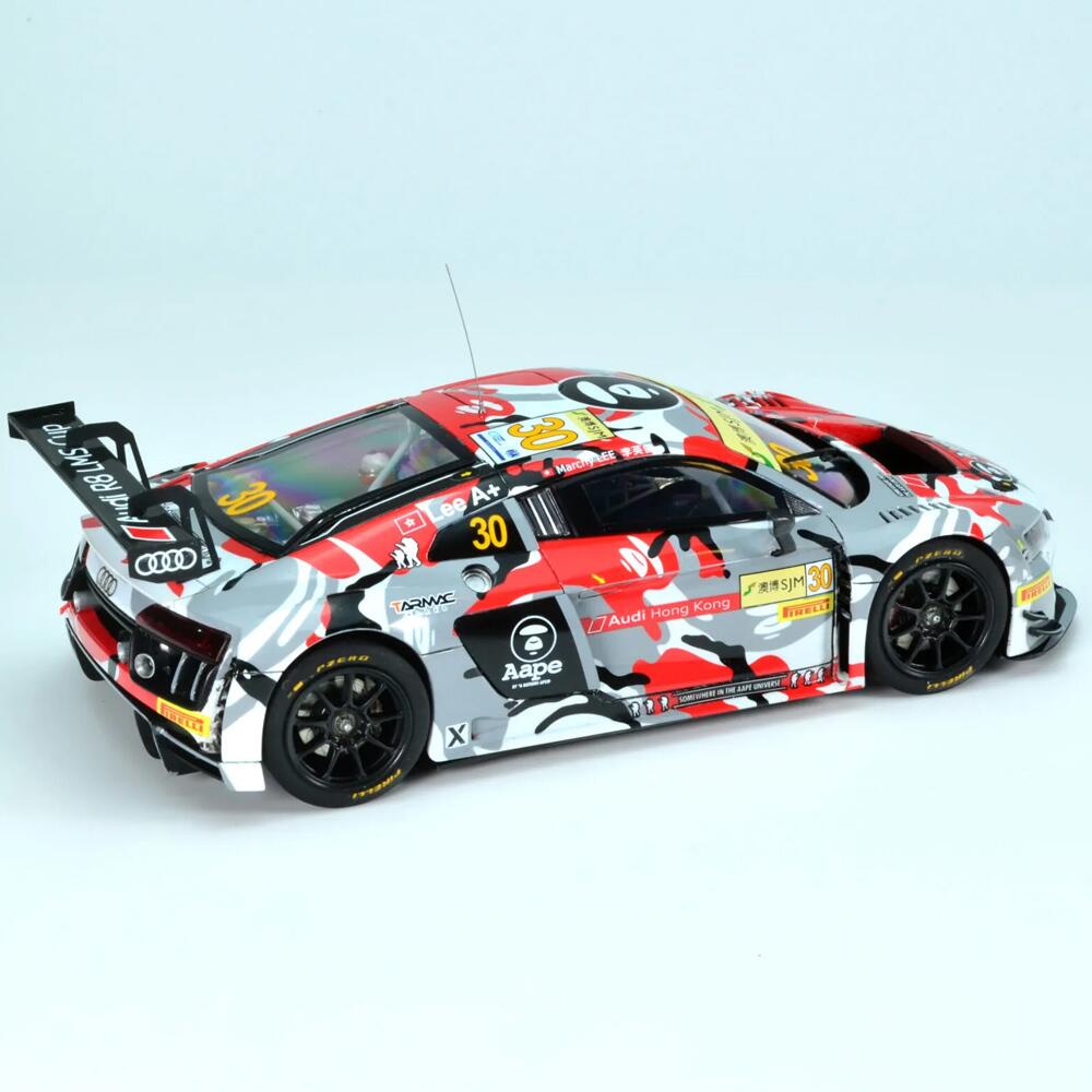 Nunu Audi Hong Kong R8 2015 Macau Gt Model Kit Scale 124 7330