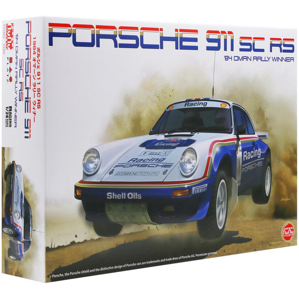 Nunu Porsche 911 SC RS 1984 Oman Rally Winner Model Kit Scale 1:24 PN24011